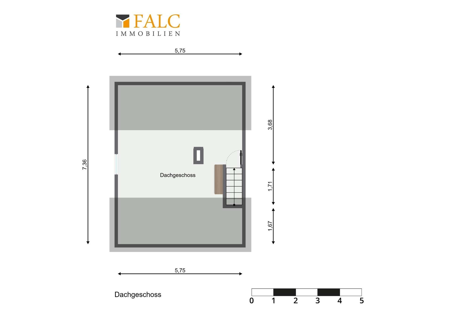 Grundriss Dachgeschoss